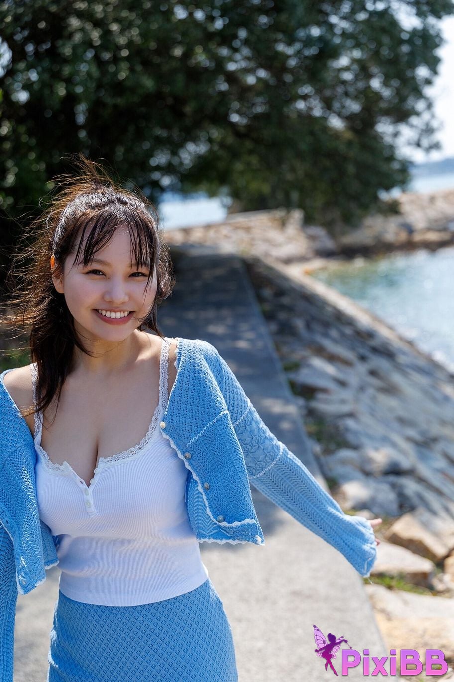 Japanese Idol Hongo Yuzuha Ben Xiang You Ba Expanded version Complete 50P Yanmaga Other YM2025 Year 21 Issue unreleased cut digital photo book PixiBB.COM 030