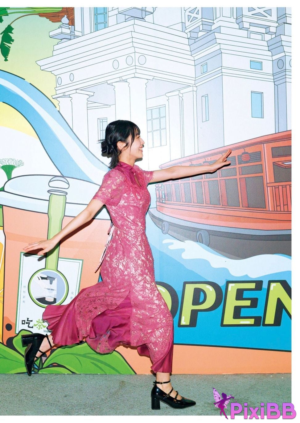 Japanese Idol Airi Sat oh Zuo Teng Qi Xing 1st photo collection angel reflection angle PixiBB.COM 007