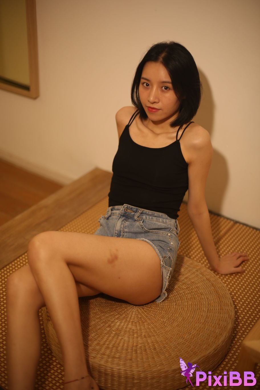 Private Photoshoot Mengmeng The best long legged lady Full scale private shooting PixiBB.COM 013