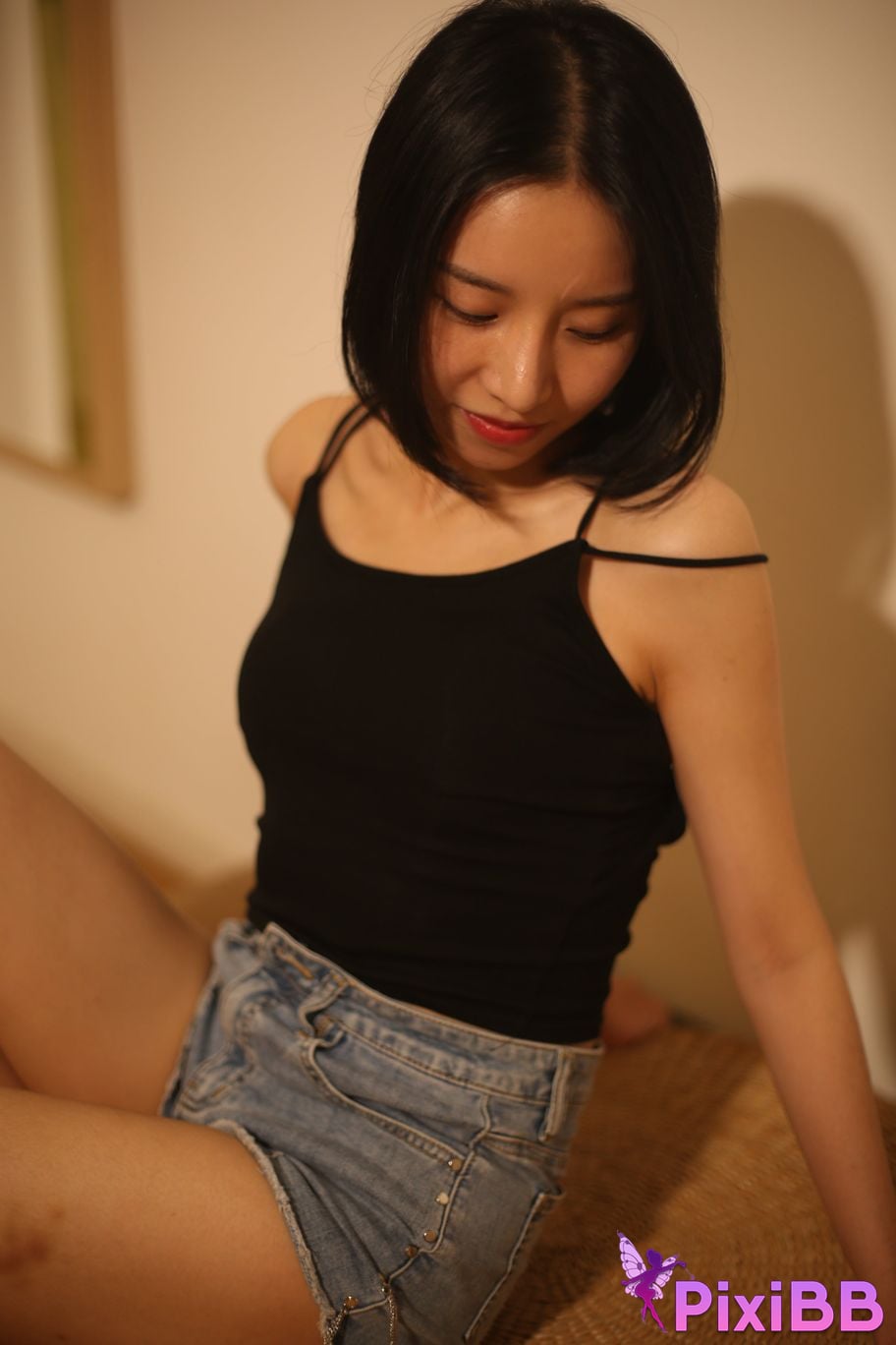 Private Photoshoot Mengmeng The best long legged lady Full scale private shooting PixiBB.COM 033