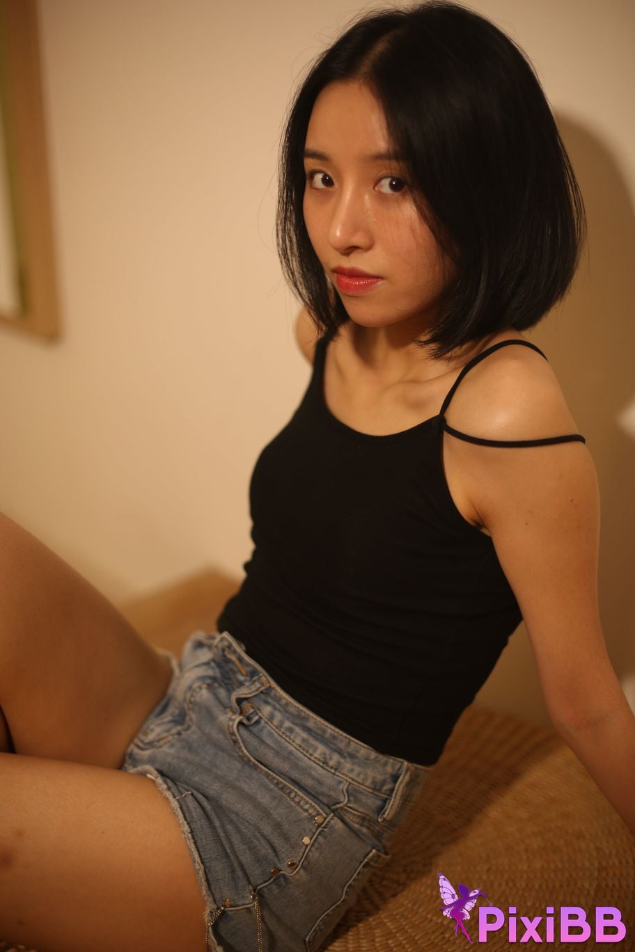 Private Photoshoot Mengmeng The best long legged lady Full scale private shooting PixiBB.COM 035