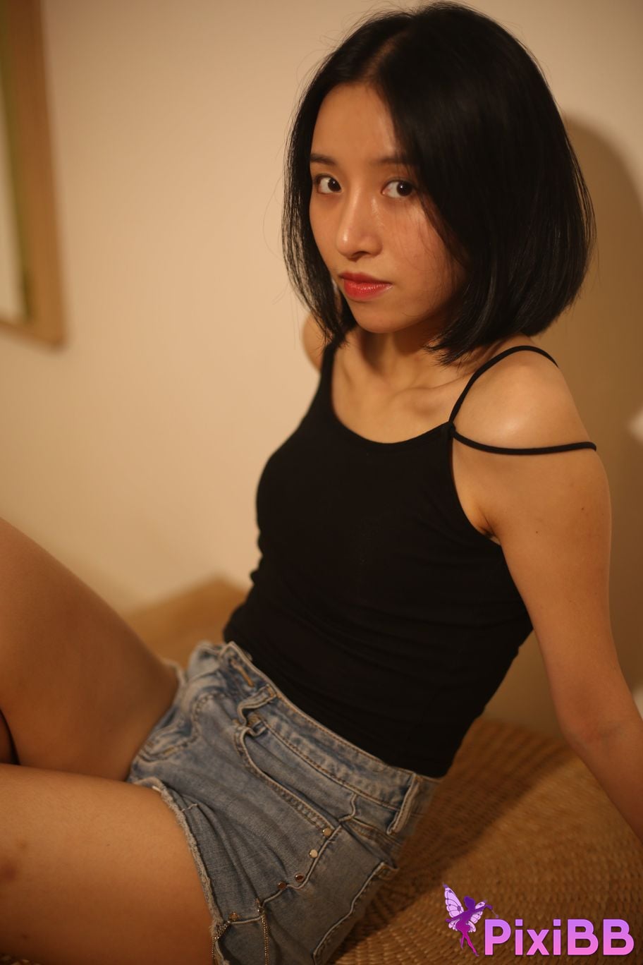 Private Photoshoot Mengmeng The best long legged lady Full scale private shooting PixiBB.COM 036