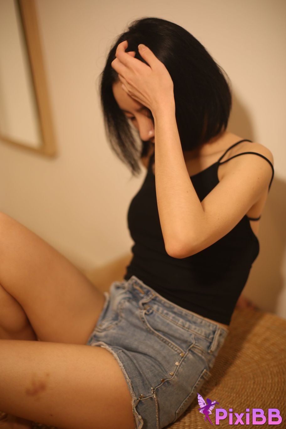 Private Photoshoot Mengmeng The best long legged lady Full scale private shooting PixiBB.COM 037