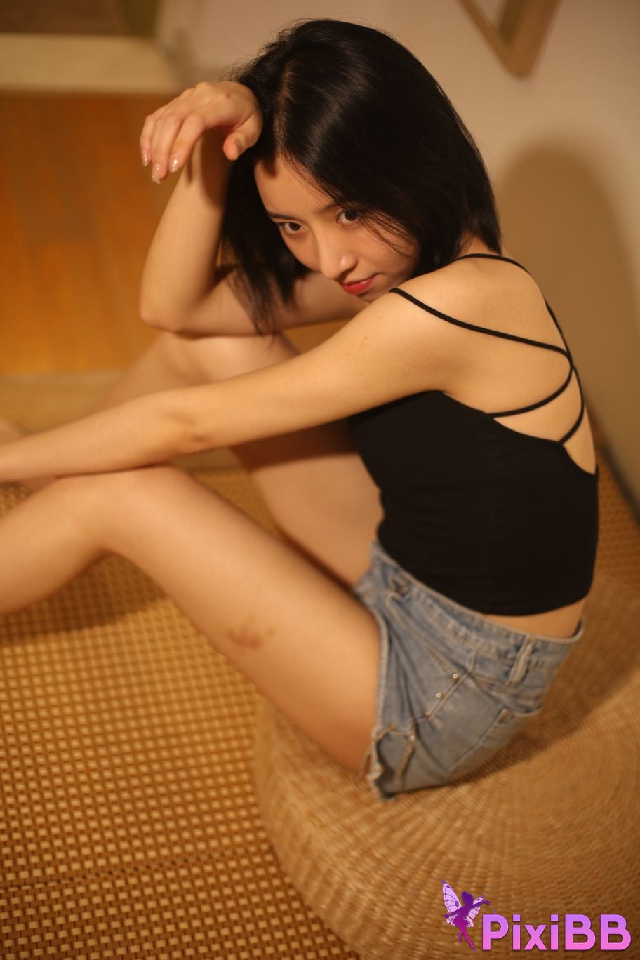 Private Photoshoot Mengmeng The best long legged lady Full scale private shooting PixiBB.COM 039