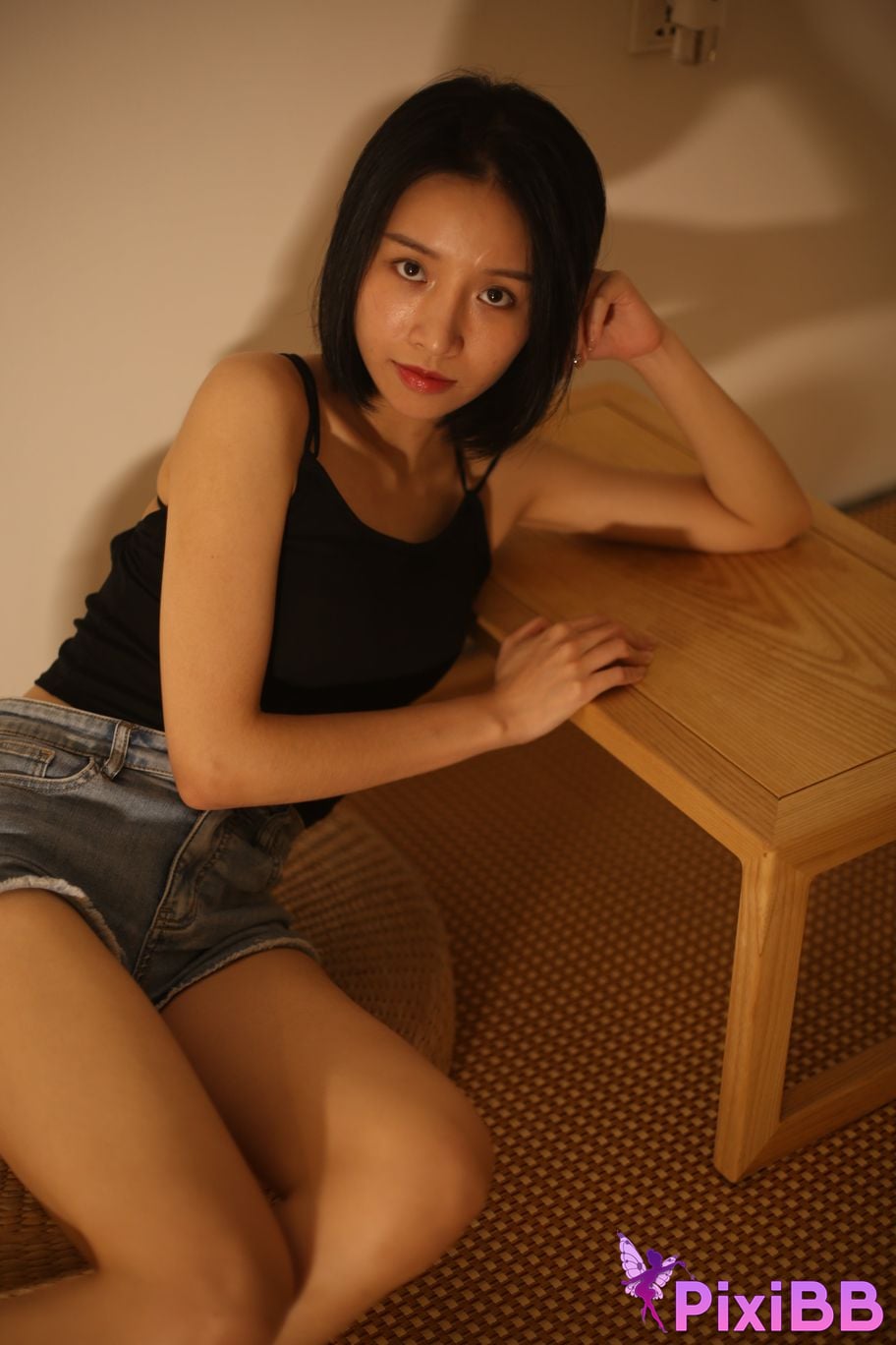 Private Photoshoot Mengmeng The best long legged lady Full scale private shooting PixiBB.COM 050