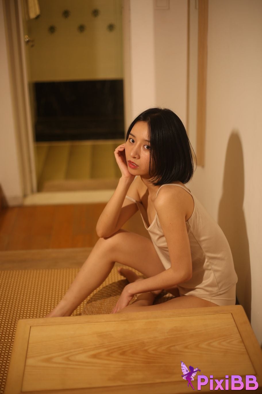 Private Photoshoot Mengmeng The best long legged lady Full scale private shooting PixiBB.COM 085