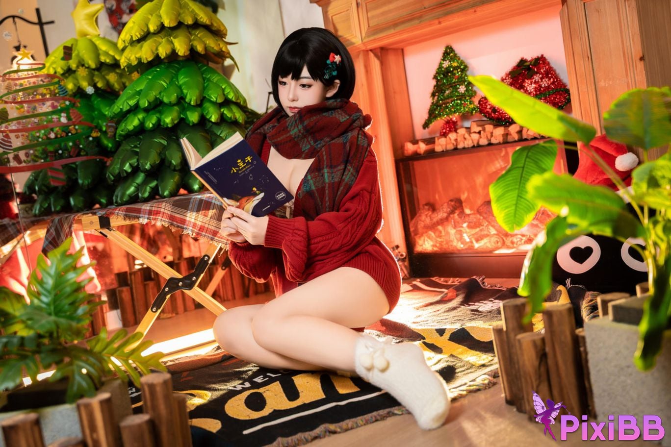 Cosplay Hu Sensen Merry Christmas PixiBB.COM 051