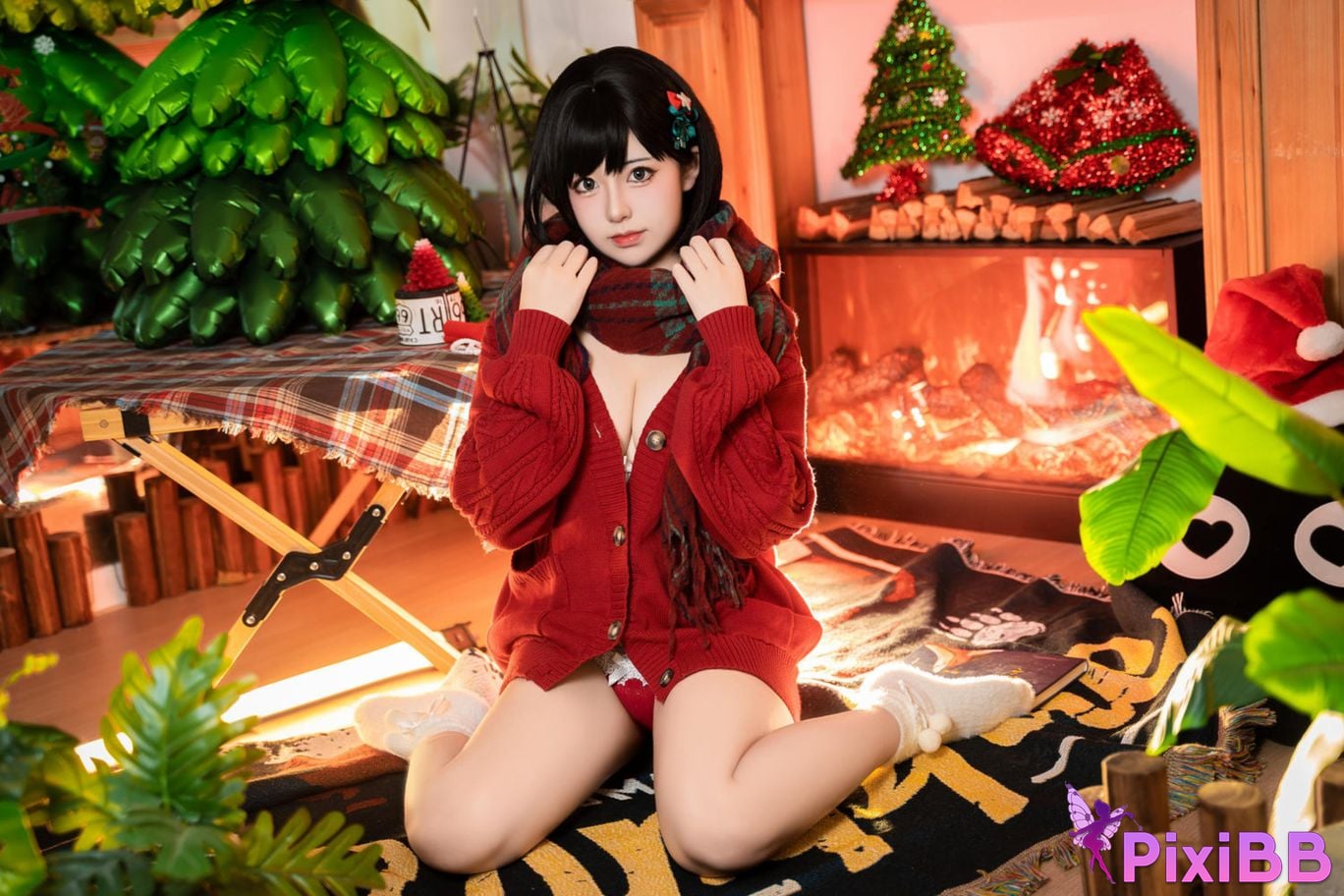 Cosplay Hu Sensen Merry Christmas PixiBB.COM 053