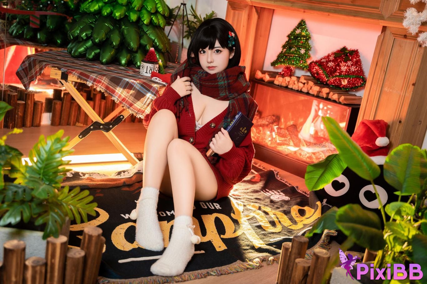 Cosplay Hu Sensen Merry Christmas PixiBB.COM 054