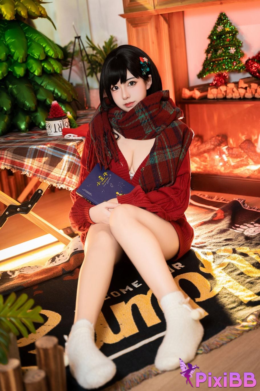 Cosplay Hu Sensen Merry Christmas PixiBB.COM 055