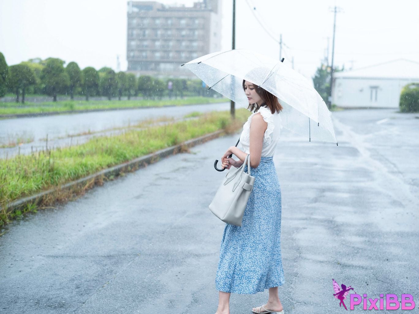 Japanese Idol Yume Hayashi Weekly modern digital photo collection Shower inn PixiBB.COM 004