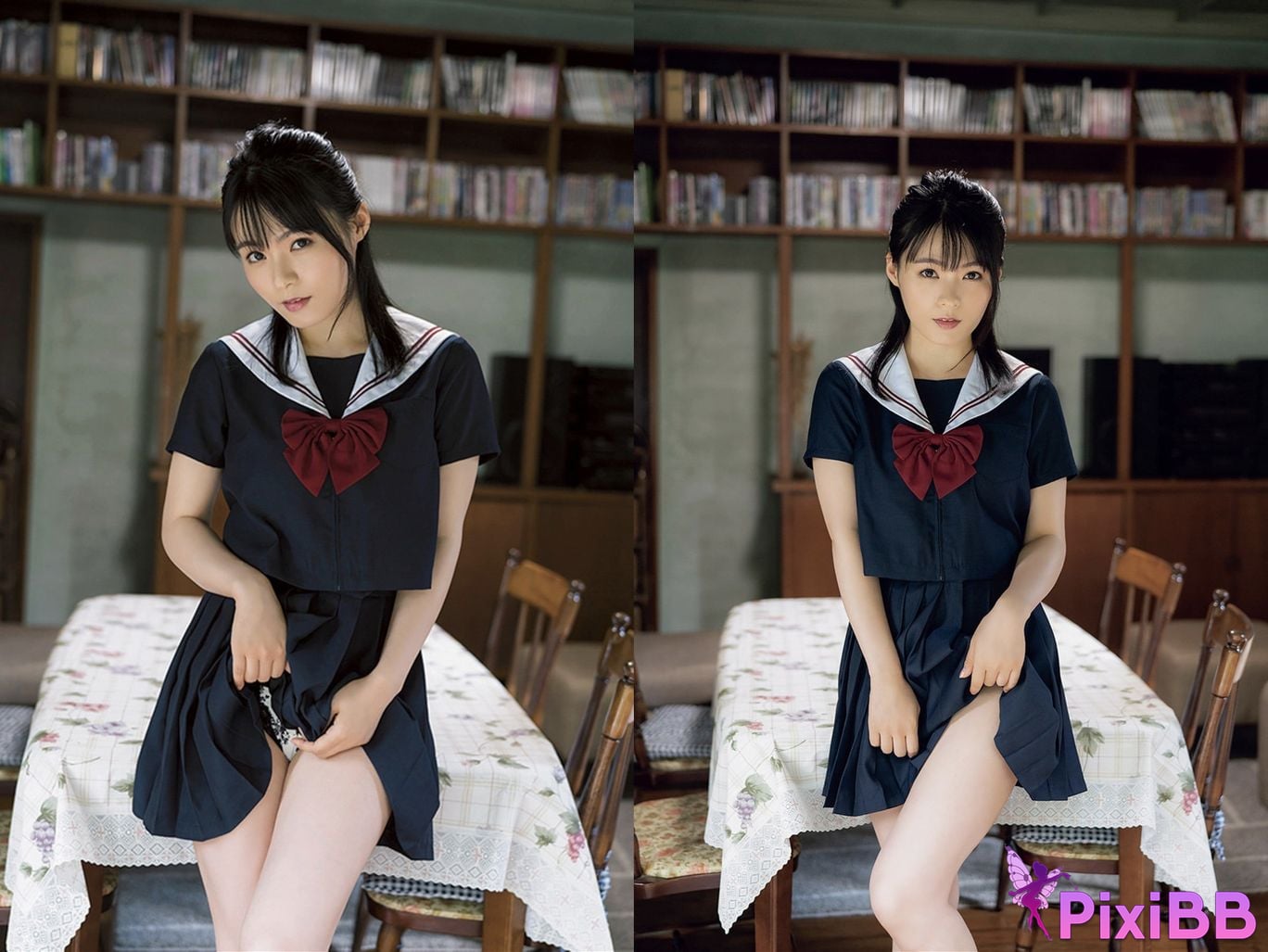 Japanese Idol Mizuki Hoshina Mitsuki Asagei Secret Digital Photo Book Sister Sailor Special After School Sweet Memories Vol. 2 PixiBB.COM 002