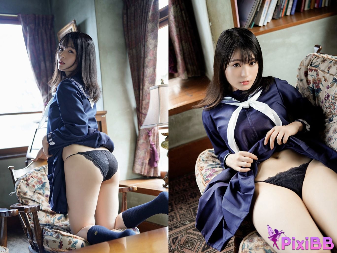 Japanese Idol Mizuki Hoshina Mitsuki Asagei Secret Digital Photo Book Sister Sailor Special After School Sweet Memories Vol. 2 PixiBB.COM 022