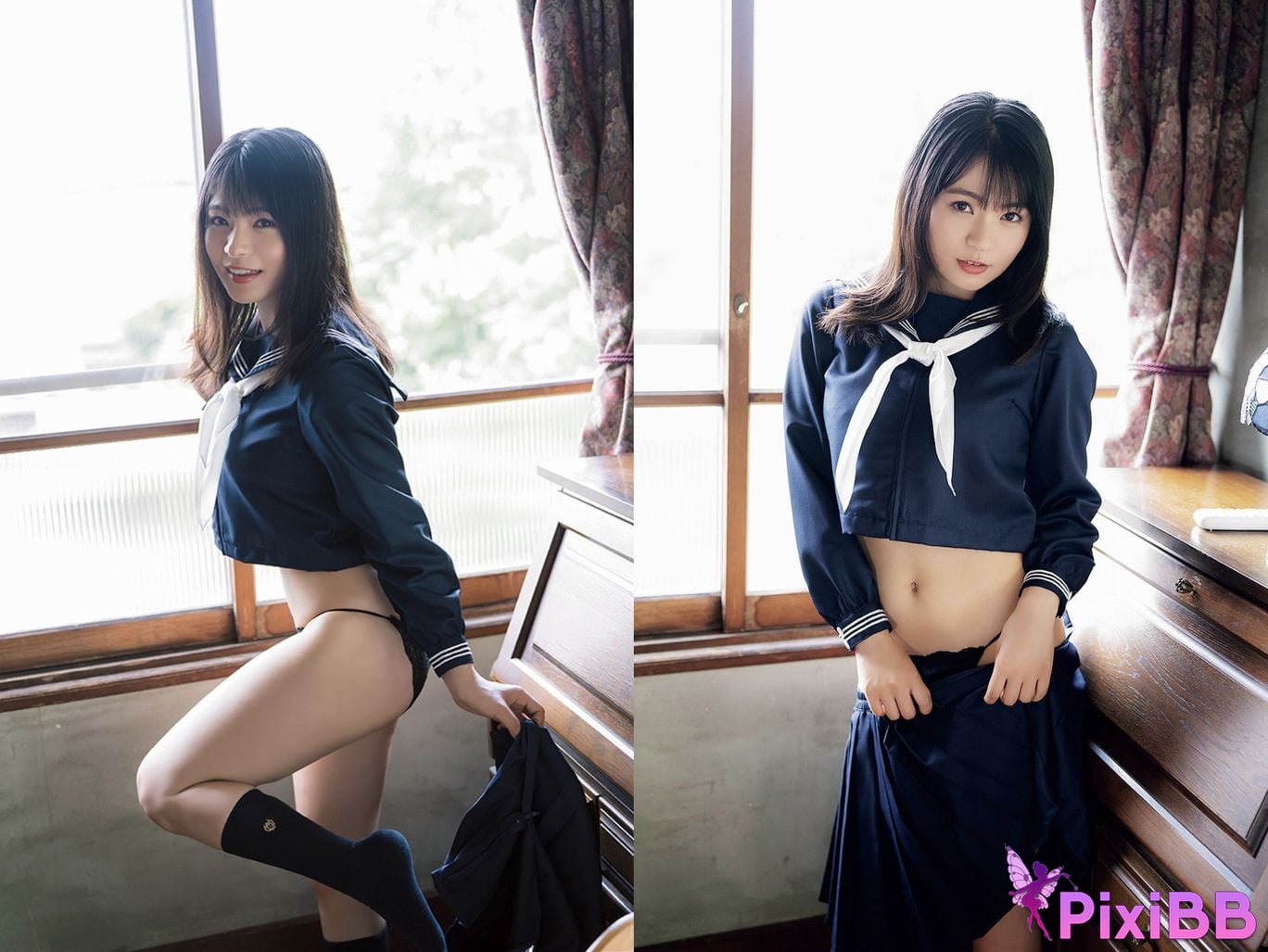 Japanese Idol Mizuki Hoshina Mitsuki Asagei Secret Digital Photo Book Sister Sailor Special After School Sweet Memories Vol. 2 PixiBB.COM 023