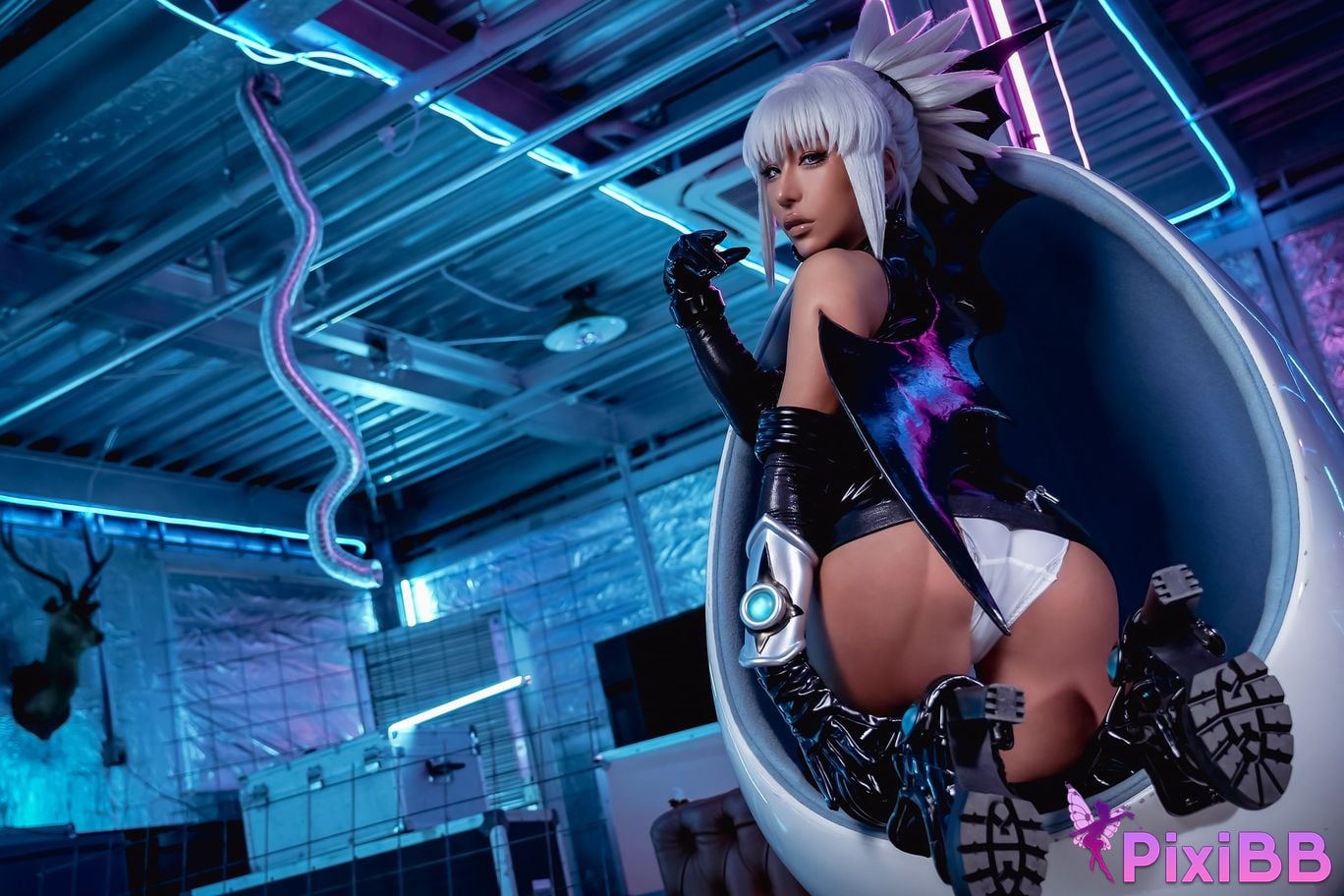 Nonsummerjack Aimi Komori (Shadow Lady) PixiBB.COM 153