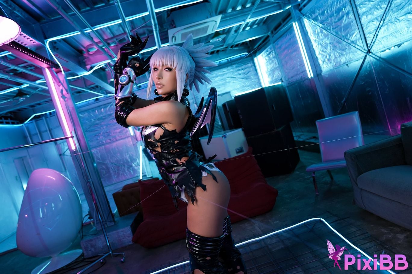 Nonsummerjack Aimi Komori (Shadow Lady) PixiBB.COM 66