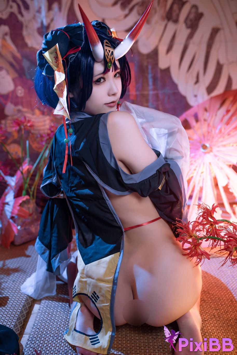 Cosplay Quan Ran is a little hungry FGO Shuitun Boy Fan Little Zombie PixiBB.COM 018