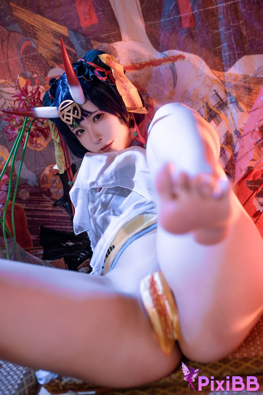 Cosplay Quan Ran is a little hungry FGO Shuitun Boy Fan Little Zombie PixiBB.COM 037