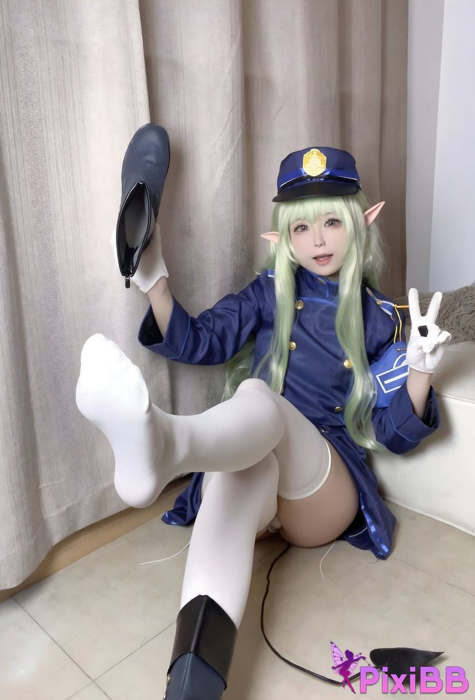 Cosplay Quanran is a little hungry Blue Archives Orange Light PixiBB.COM 005