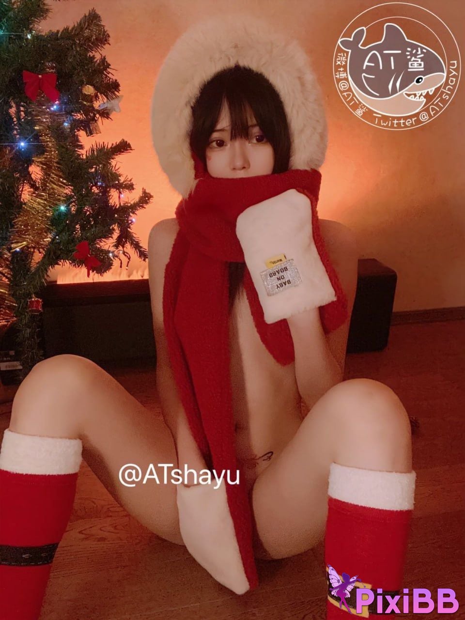 Cosplayer AT shark New Years Eve Limited PixiBB.COM 019