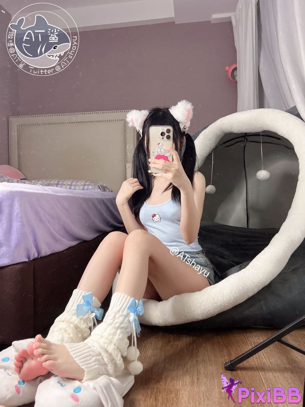 Cosplayer AT shark Sese cat PixiBB.COM 002