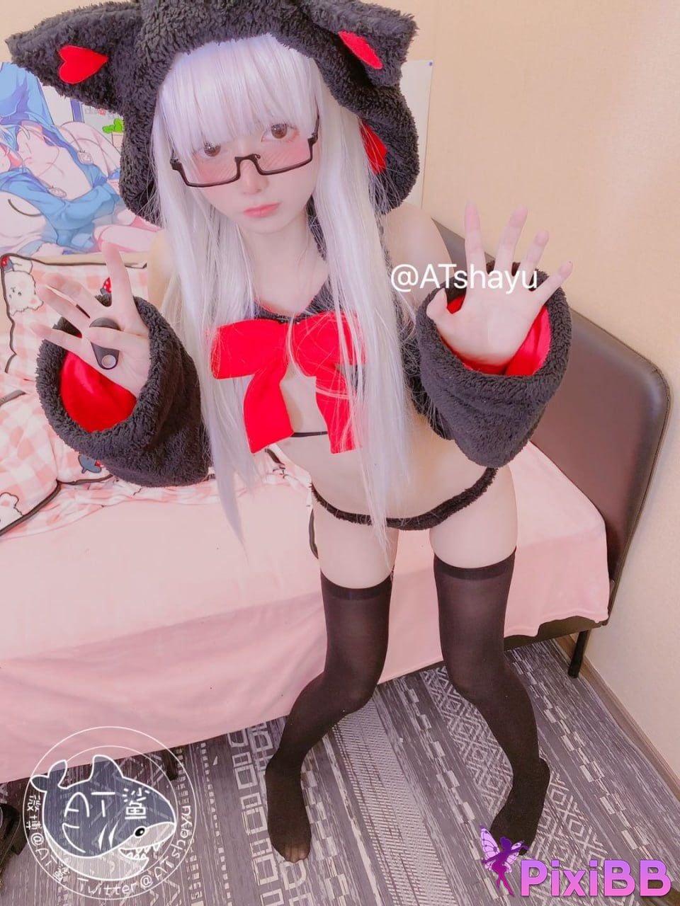 Cosplayer AT shark Meow meow meeting PixiBB.COM 034