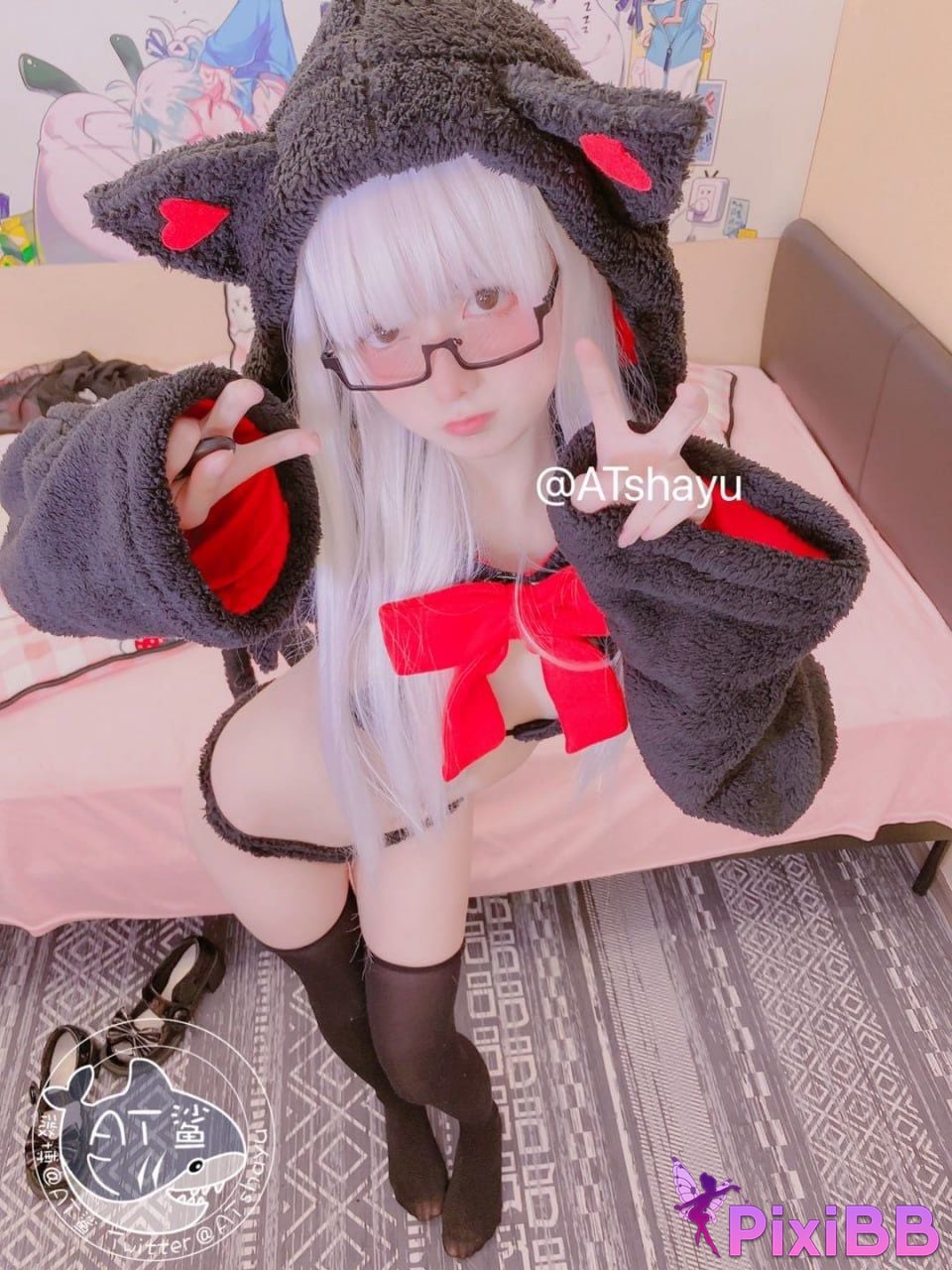 Cosplayer AT shark Meow meow meeting PixiBB.COM 039