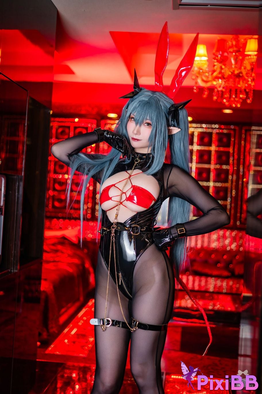 Cosplayer Atsuki azur lane mogador and regensburg PixiBB.COM 187