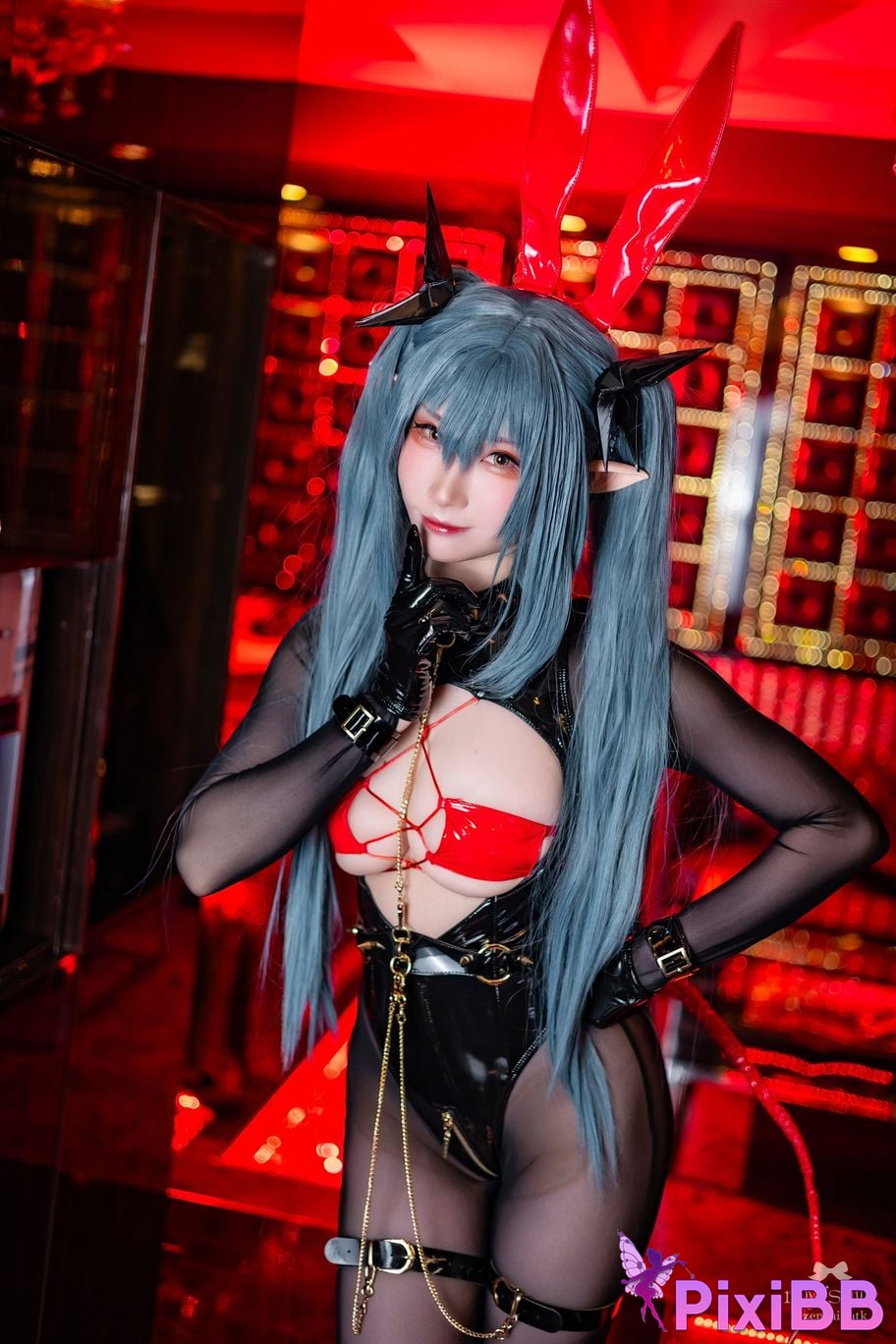 Cosplayer Atsuki azur lane mogador and regensburg PixiBB.COM 193