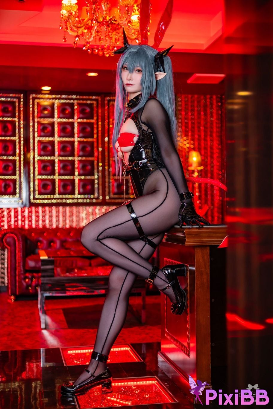 Cosplayer Atsuki azur lane mogador and regensburg PixiBB.COM 210