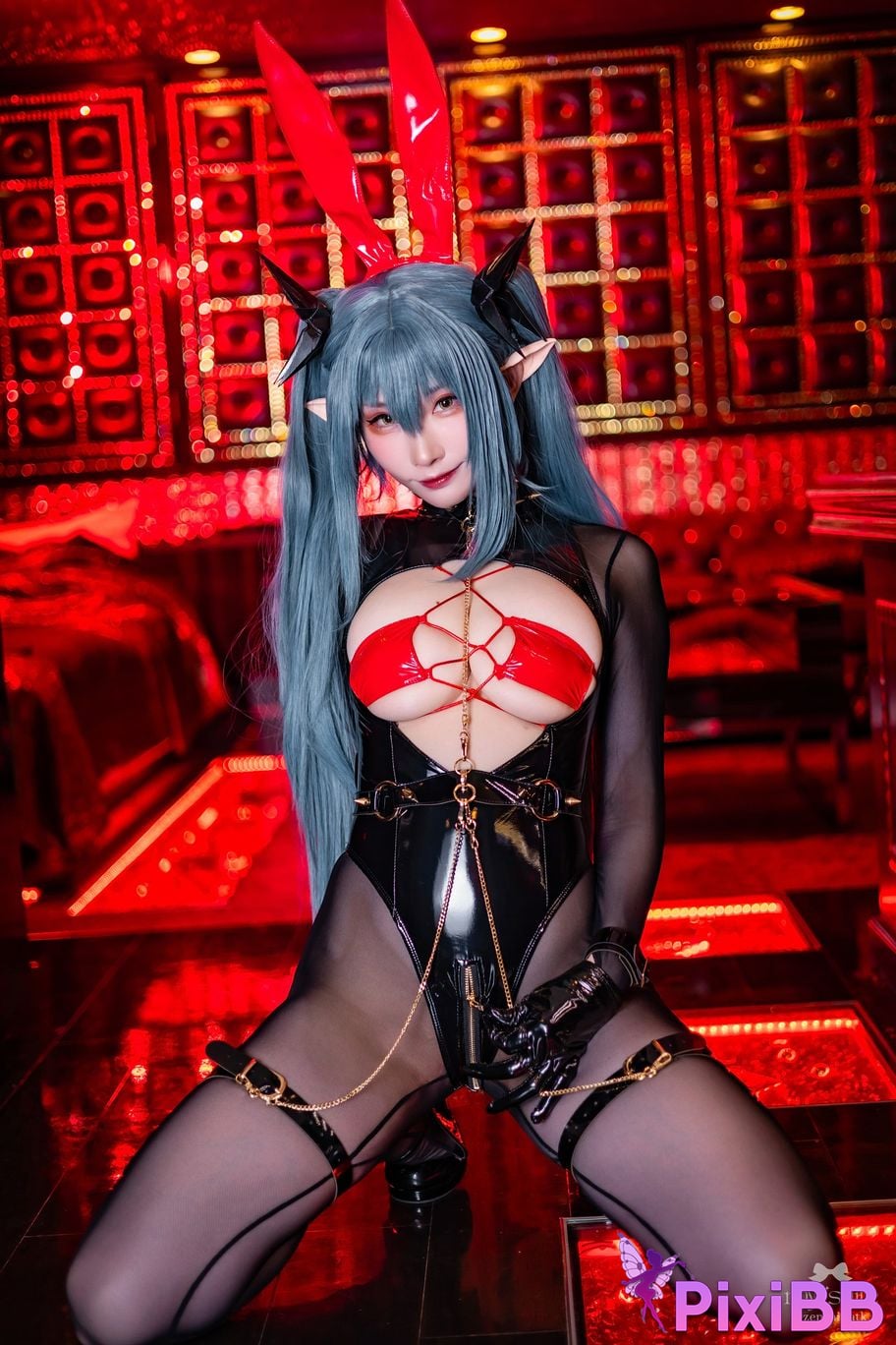 Cosplayer Atsuki azur lane mogador and regensburg PixiBB.COM 241