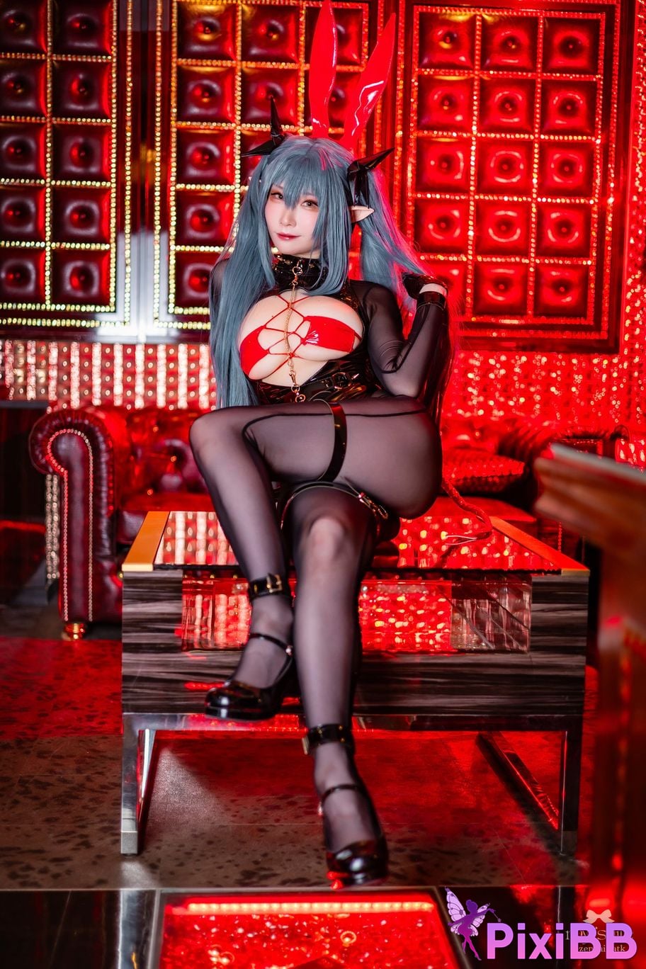 Cosplayer Atsuki azur lane mogador and regensburg PixiBB.COM 295