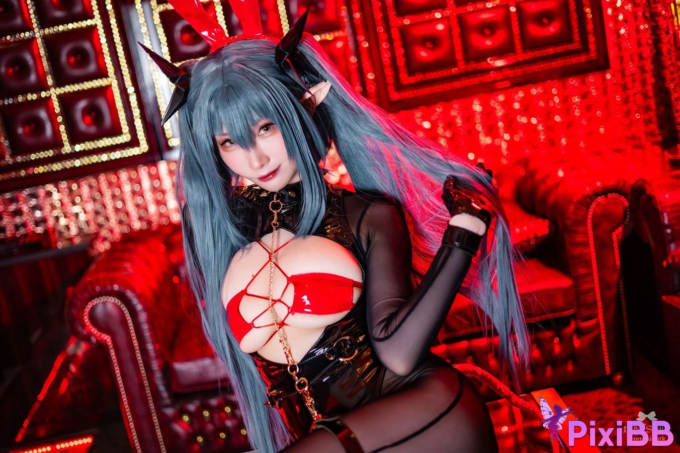 Cosplayer Atsuki azur lane mogador and regensburg PixiBB.COM 298