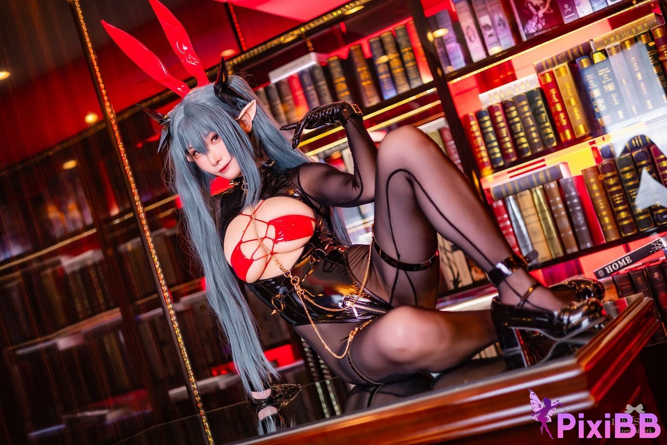 Cosplayer Atsuki azur lane mogador and regensburg PixiBB.COM 305