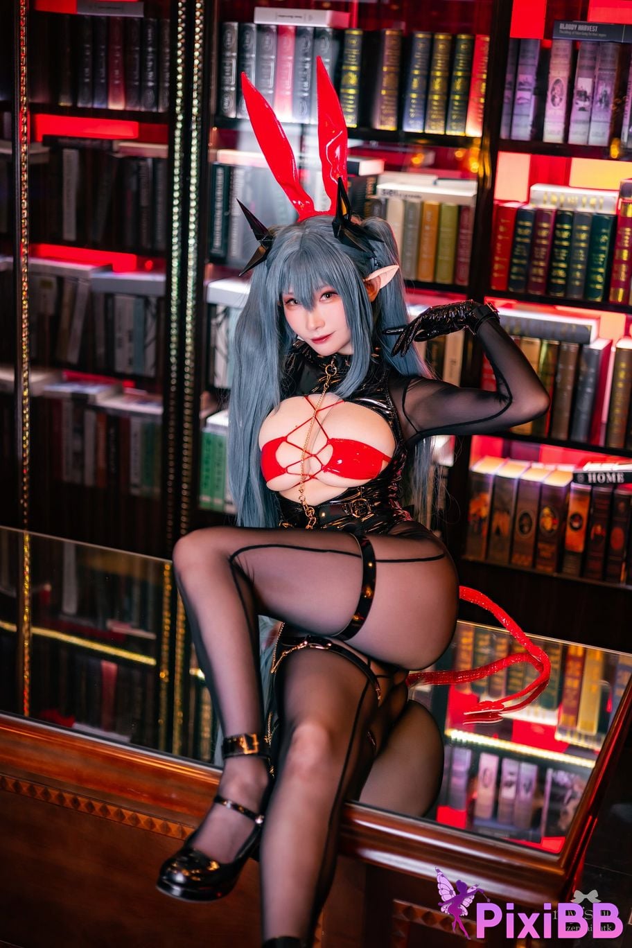 Cosplayer Atsuki azur lane mogador and regensburg PixiBB.COM 318