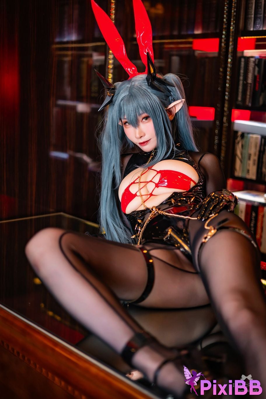 Cosplayer Atsuki azur lane mogador and regensburg PixiBB.COM 326