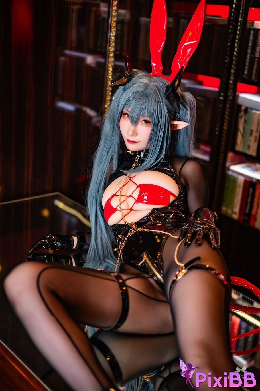 Cosplayer Atsuki azur lane mogador and regensburg PixiBB.COM 327