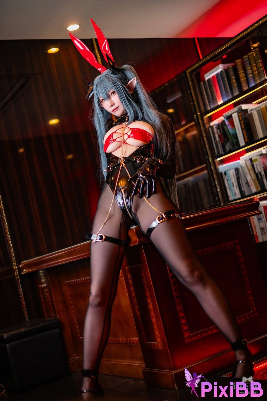 Cosplayer Atsuki azur lane mogador and regensburg PixiBB.COM 332