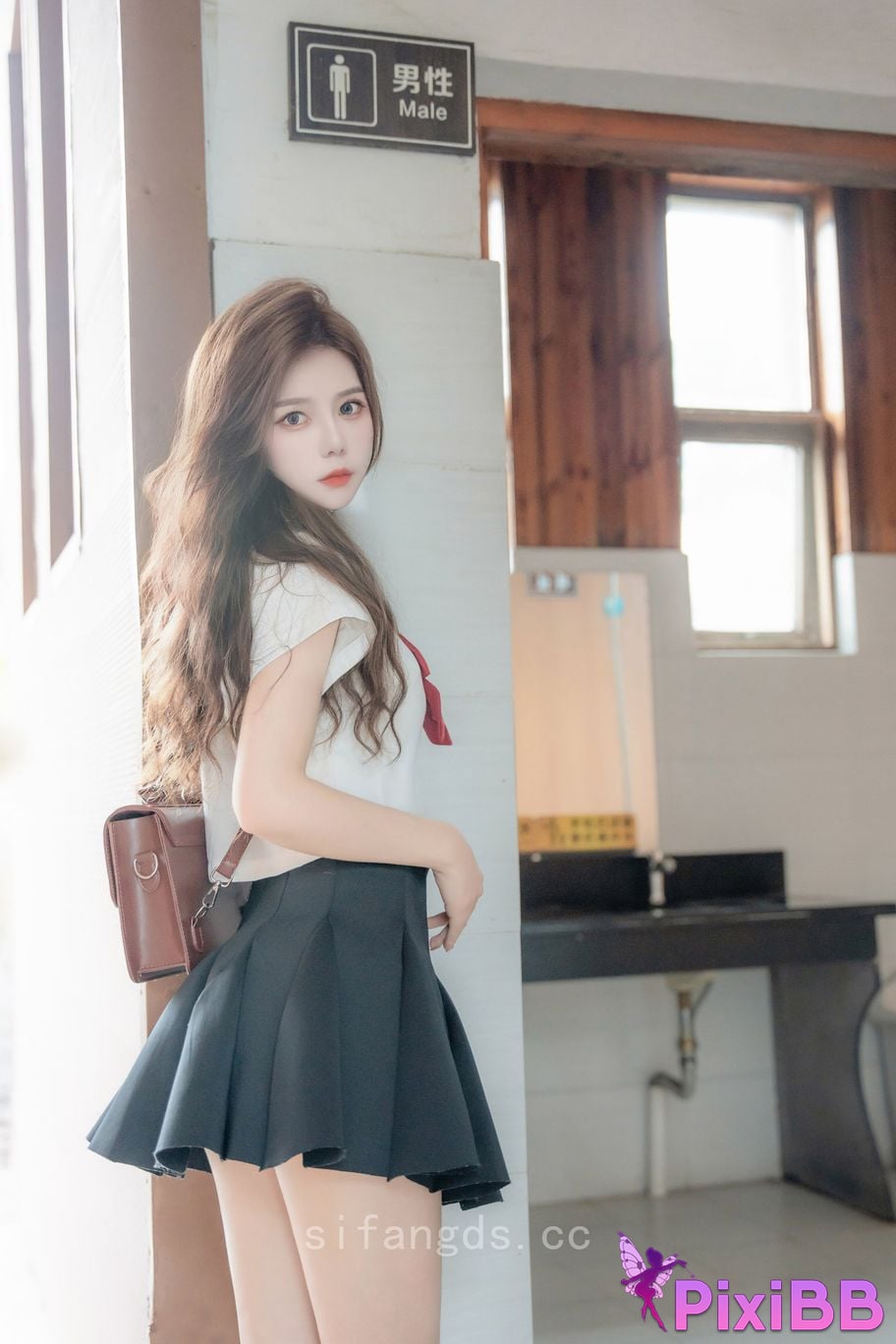 XR Uncensored Photographing cucumbers R18 XIUREN Model The perfect combination of innocence and vitality PixiBB.COM 004