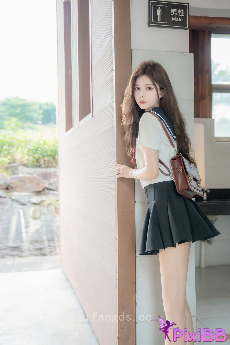 XR Uncensored Photographing cucumbers R18 XIUREN Model The perfect combination of innocence and vitality PixiBB.COM 005