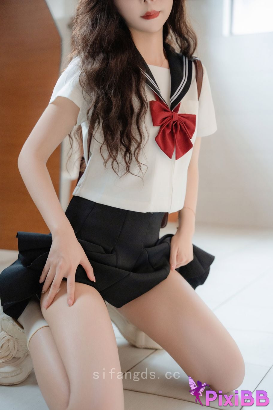 XR Uncensored Photographing cucumbers R18 XIUREN Model The perfect combination of innocence and vitality PixiBB.COM 015