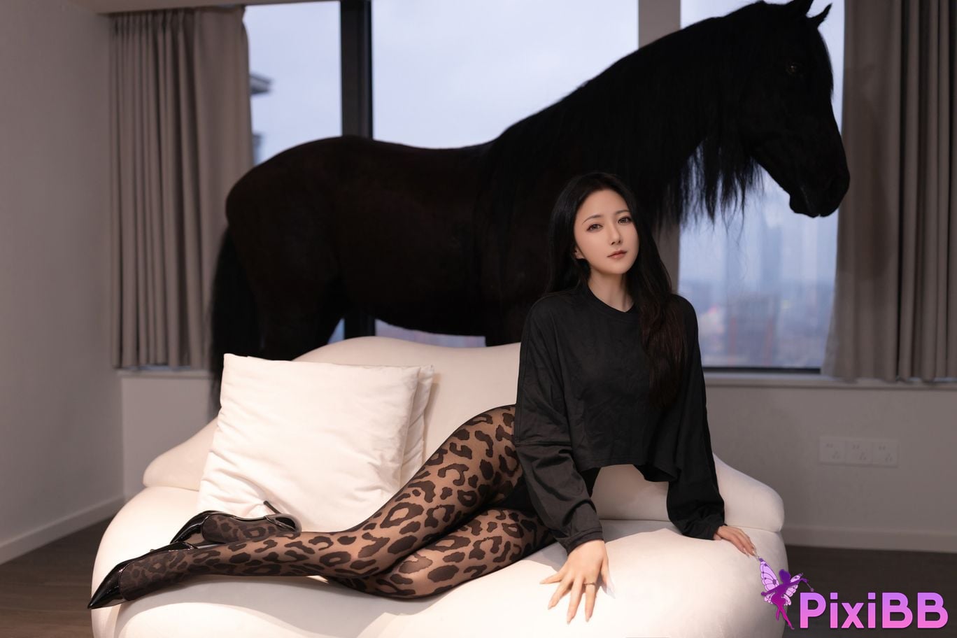 No watermark for in app purchases caviar Fish XIUREN model sexy silk PixiBB.COM 001