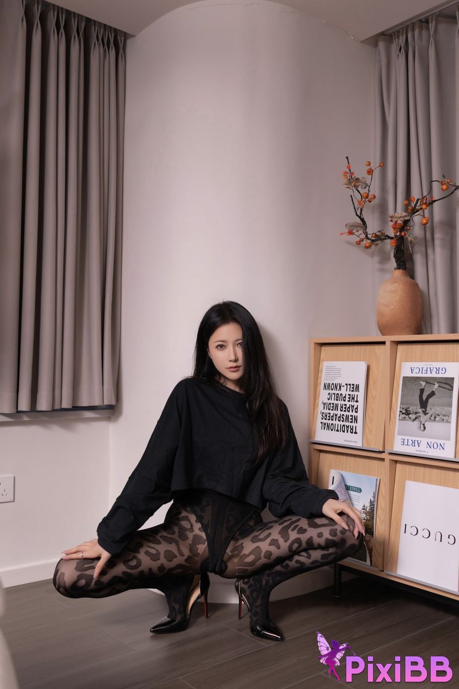 No watermark for in app purchases caviar Fish XIUREN model sexy silk PixiBB.COM 004