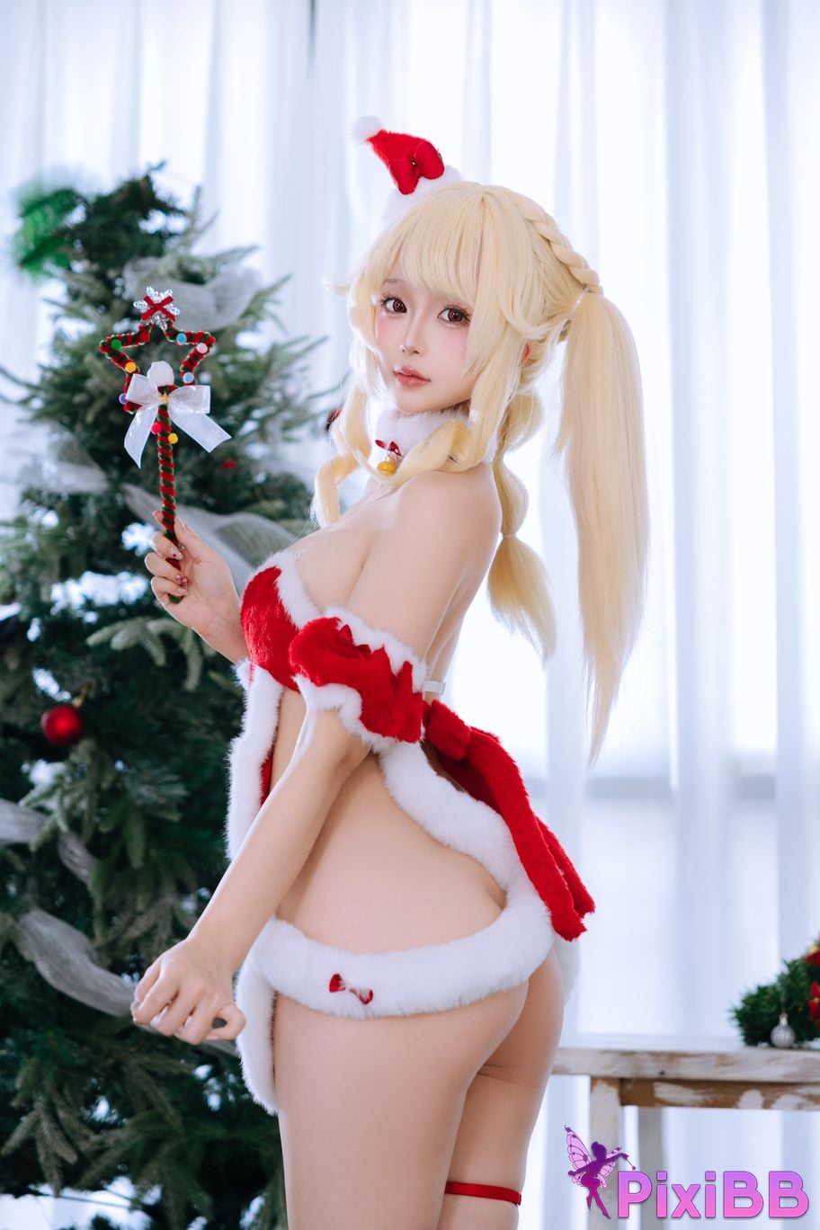 Cosplayer Hinajiao Christmas day PixiBB.COM 142