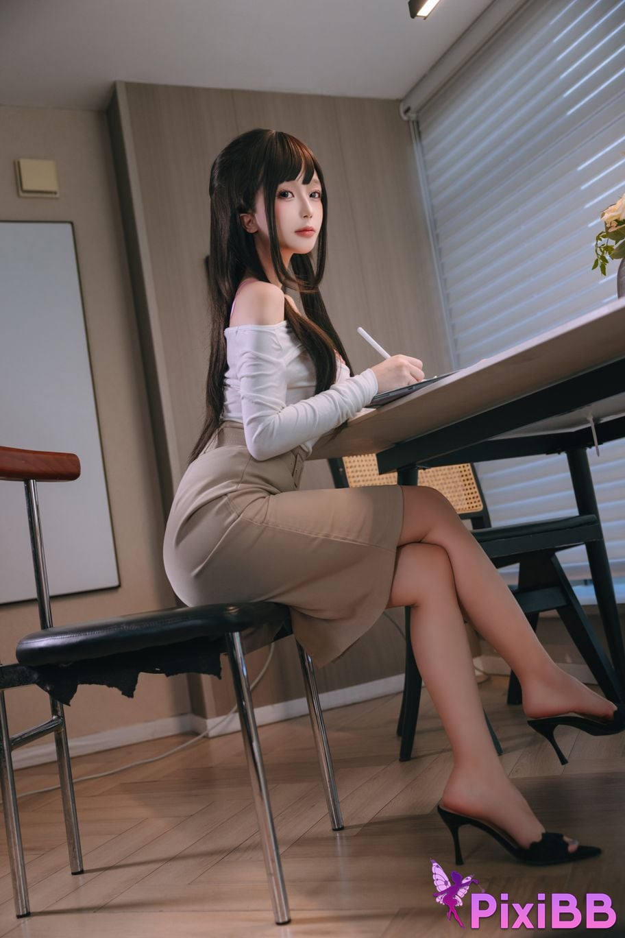 Cosplayer Hinajiao Home tutoring PixiBB.COM 046