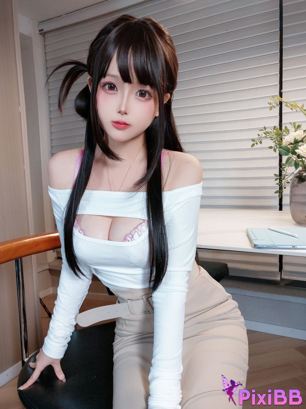 Cosplayer Hinajiao Home tutoring PixiBB.COM 064