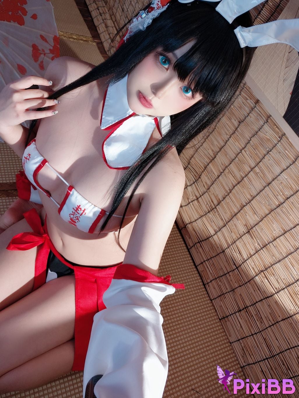 Cosplay Hinajiao Azur Lane Oyama Bunny Girl PixiBB.COM 040