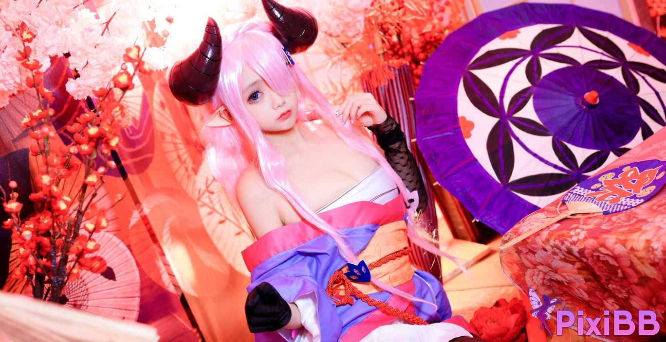 Cosplay Hinaga Azure Fantasy Narumea PixiBB.COM 007