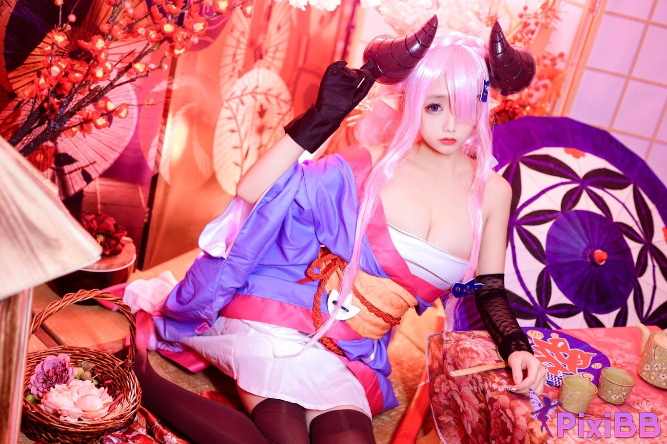 Cosplay Hinaga Azure Fantasy Narumea PixiBB.COM 010