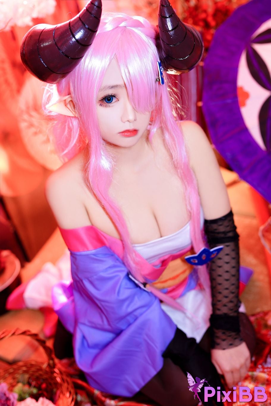 Cosplay Hinaga Azure Fantasy Narumea PixiBB.COM 011
